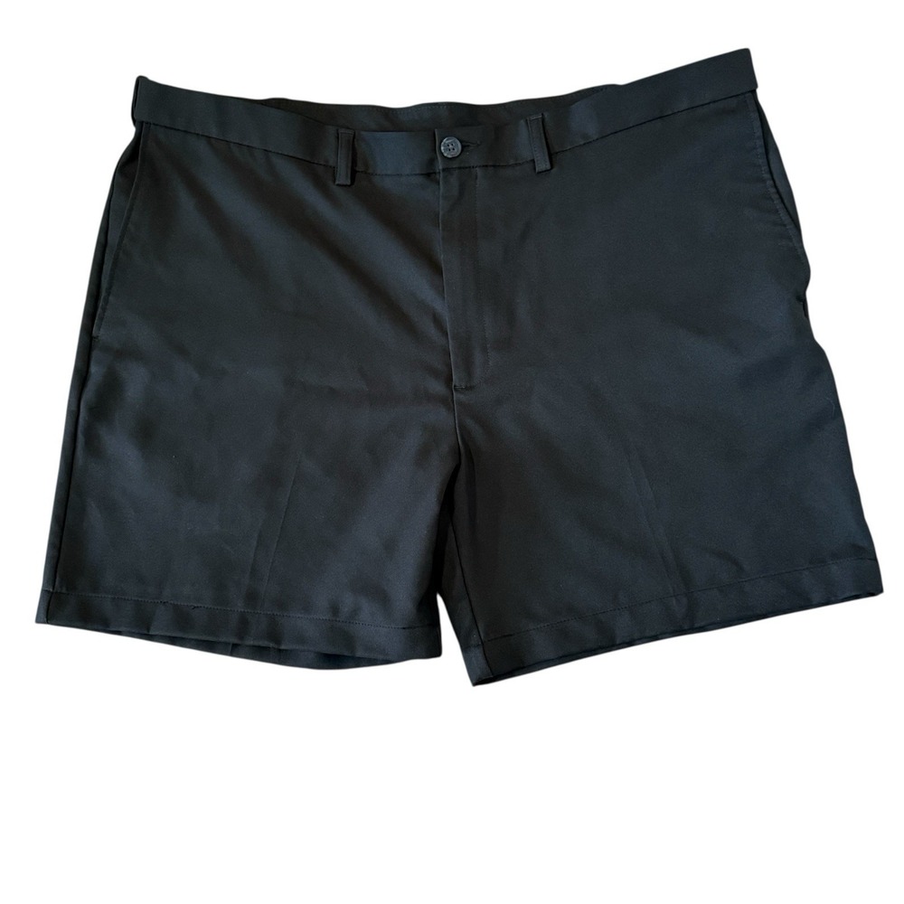 Cool 18 Pro Men's‎ Dress/Golf/Travel Shorts Size-44 Solid Black Office Ready